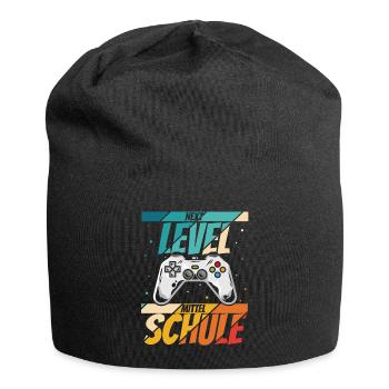 NEXT LEVEL MITTELSCHULE - Grundschule Geschafft Ge - Jersey-Beanie - Schwarz - Vorne