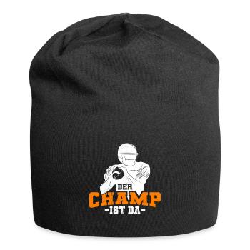 Der Fantasy Football Champ ist da - Jersey-Beanie - Schwarz - Vorne