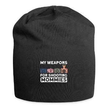 Grossesse Photographie Photographe Enceinte - Bonnet en jersey - noir - Devant