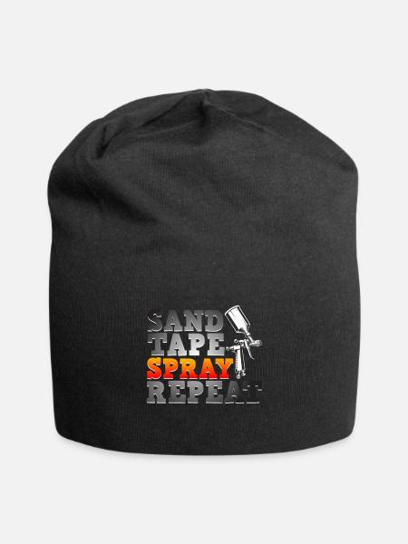 Car Painter Sprayer Paints - Jersey Beanie - black
