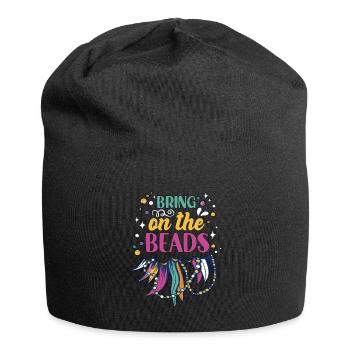 Beading Bring On The Beads Jewelry Making Beader - Jersey Beanie - black - Front