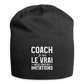 Coach Le Seul Le Vrai Méfiez Vous Des Imitations - Bonnet en jersey - noir - Devant
