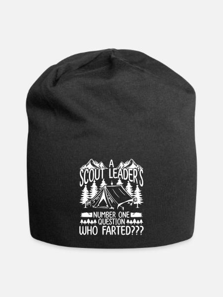 Girl Scout Leader Scoutign Boy Scouts Scouting - Jersey-Beanie - Schwarz