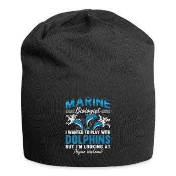 Marine Biologist I Wanted To Play Marine Science - Jersey-Beanie - Schwarz - Vorne