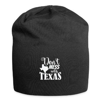 Don't Mess with Texas USA Amerika - Jersey-Beanie - Schwarz - Vorne