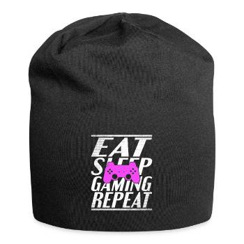 Eating Sleeping Gambling - Jersey Beanie - black - Front