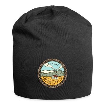Vermont, United States - Jersey Beanie - black - Front