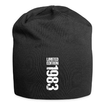 40 ans né en 1983 rétro 40e anniversaire - Bonnet en jersey - noir - Devant