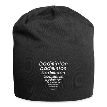 Badminton - Jersey-Beanie - Schwarz - Vorne
