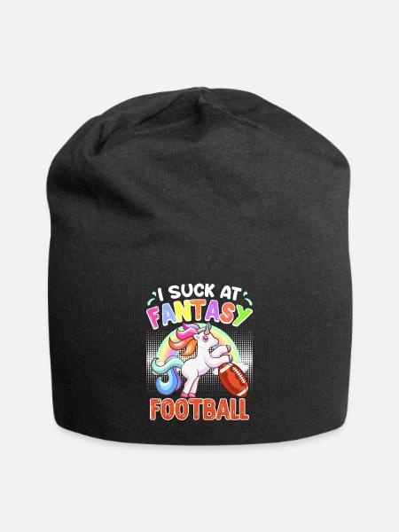 Ich sucer à Fantasy Football Loser - Bonnet en jersey - noir