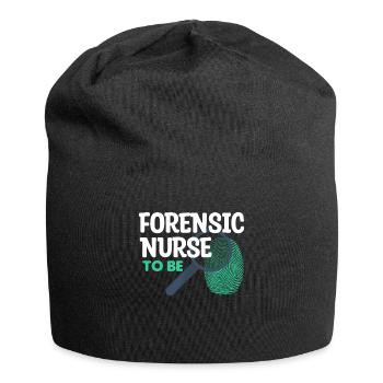 Une infirmière médico-légale sera infirmière autorisée en sciences - Bonnet en jersey - noir - Devant