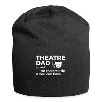 Theater Schauspieler - Jersey-Beanie - Schwarz - Vorne