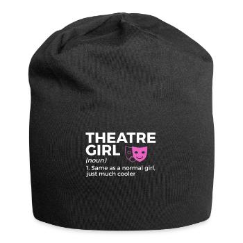 Theater Schauspieler - Jersey-Beanie - Schwarz - Vorne