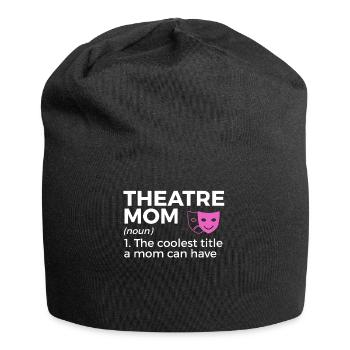 Theater Schauspieler - Jersey-Beanie - Schwarz - Vorne