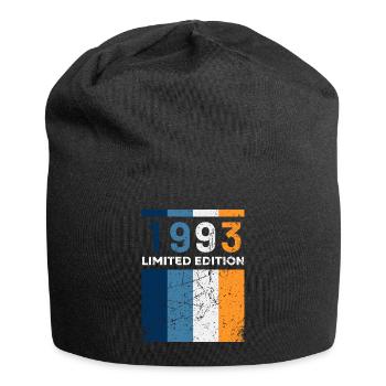 30 ans né en 1993 rétro 30e anniversaire - Bonnet en jersey - noir - Devant
