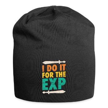 Larp |Live-Action-Rollenspiel |Larpen |Larp - Jersey-Beanie - Schwarz - Vorne
