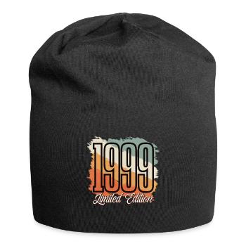 1999 Année de naissance Anniversaire Année de construction Vintage Rétro - Bonnet en jersey - noir - Devant