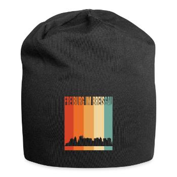 Freiburg - Jersey-Beanie - Schwarz - Vorne