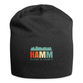 Hamm - Jersey-Beanie - Schwarz - Vorne