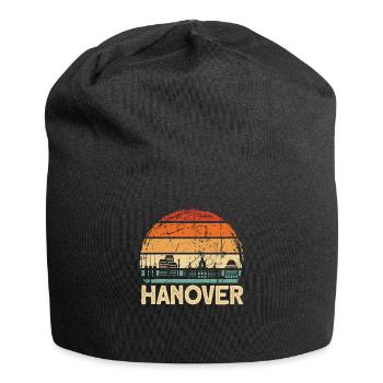 Hannover - Jersey-Beanie - Schwarz - Vorne