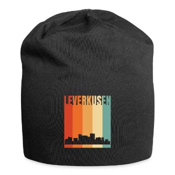 Leverkusen - Jersey-Beanie - Schwarz - Vorne