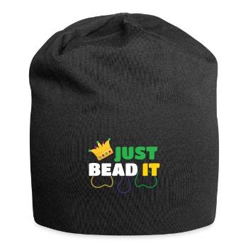 Festival Parade Just Bead It Mardi Gras - Jersey-Beanie - Schwarz - Vorne