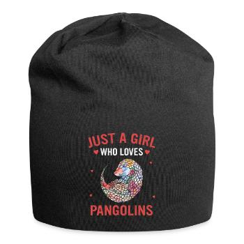 Pangolin Tier Pangoline vom Aussterben bedrohte Ar - Jersey-Beanie - Schwarz - Vorne