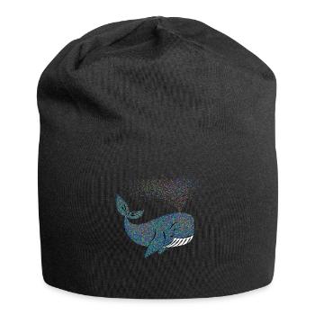 Fastnacht - Karneval - Karnewal - Wortspiel - Jersey-Beanie - Schwarz - Vorne