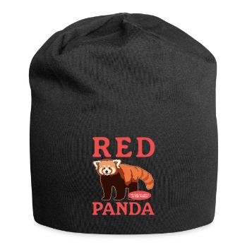 Red Panda Red Pandas Red Panda Gift - Jersey Beanie - black - Front