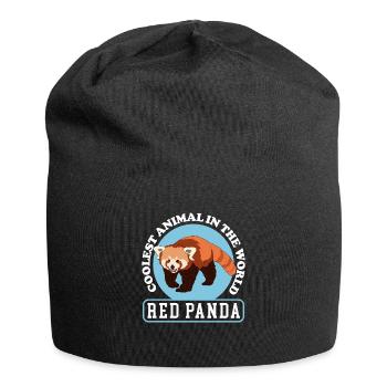 Red Panda Red Panda Red Pandas Gift - Jersey Beanie - black - Front