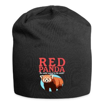 Red Panda | Red Panda Red Pandas Gift - Jersey Beanie - black - Front