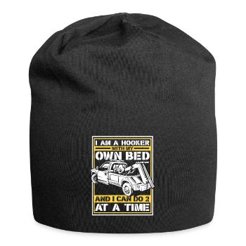 Tow Truck Truck Tow Truck - Jersey Beanie - black - Front