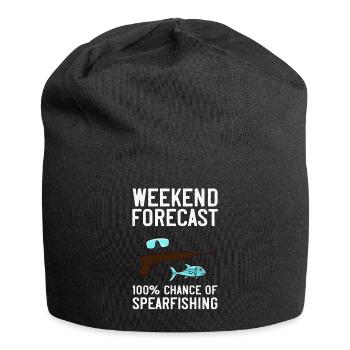 Spearfishing Spear Fishermen Fish Spear Fishermen - Jersey Beanie - black - Front