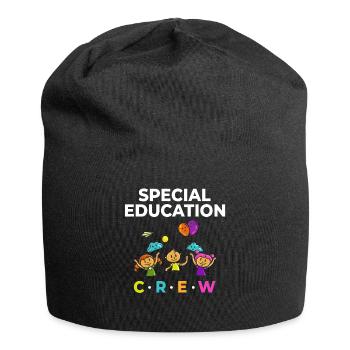 Special education Special education Promoting special needs - Jersey Beanie - black - Front