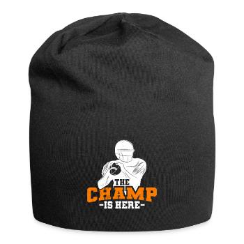Der Fantasy Football Champ ist da - Jersey-Beanie - Schwarz - Vorne