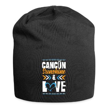 Cancun Love - Jersey Beanie - black - Front
