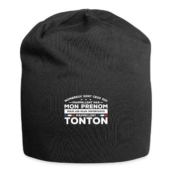Mais Les Plus Importants M'Appellent Tonton - Jersey-Beanie - Schwarz - Vorne