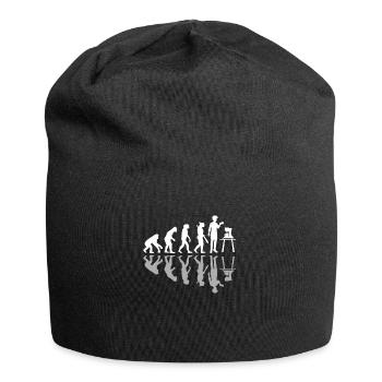 Human Evolution Home Brewing Coffeemaker Barista - Jersey Beanie - black - Front