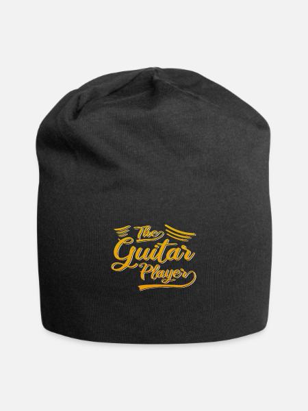Der Gitarrist - Jersey-Beanie - Schwarz