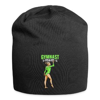 Gymnaste Maman Gymnaste Gymnastique Gymnastique Gymnastique - Bonnet en jersey - noir - Devant