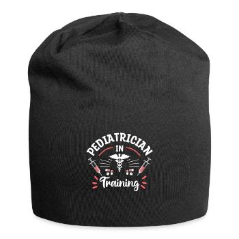 Pediatrician In Training Pediatrics Physician Peds - Jersey Beanie - black - Front