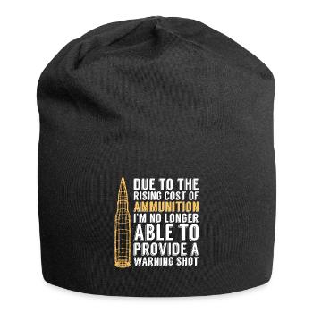 Gunsmith Due To The Rising Cost Shooter Gunsmiths - Jersey Beanie - black - Front