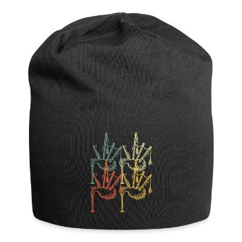 Bagpipes Bagpipes Bagpipe - Jersey Beanie - black - Front