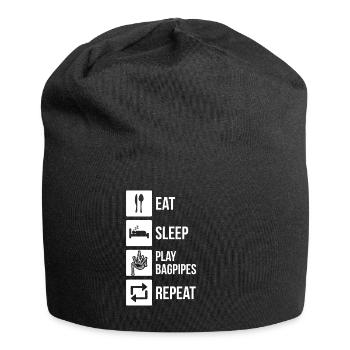 Bagpipes Bagpipes Bagpipe - Jersey Beanie - black - Front