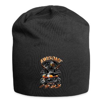 Awesome since 1983, Biker Geburtstag - Jersey-Beanie - Schwarz - Vorne