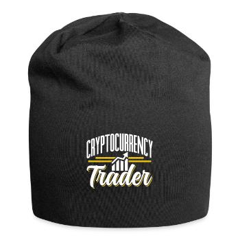 Trader de crypto-monnaie Crypto Trader - Bonnet en jersey - noir - Devant