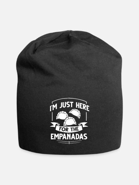 Empanada Argentinien Teigtasche Spanien - Jersey-Beanie - Schwarz