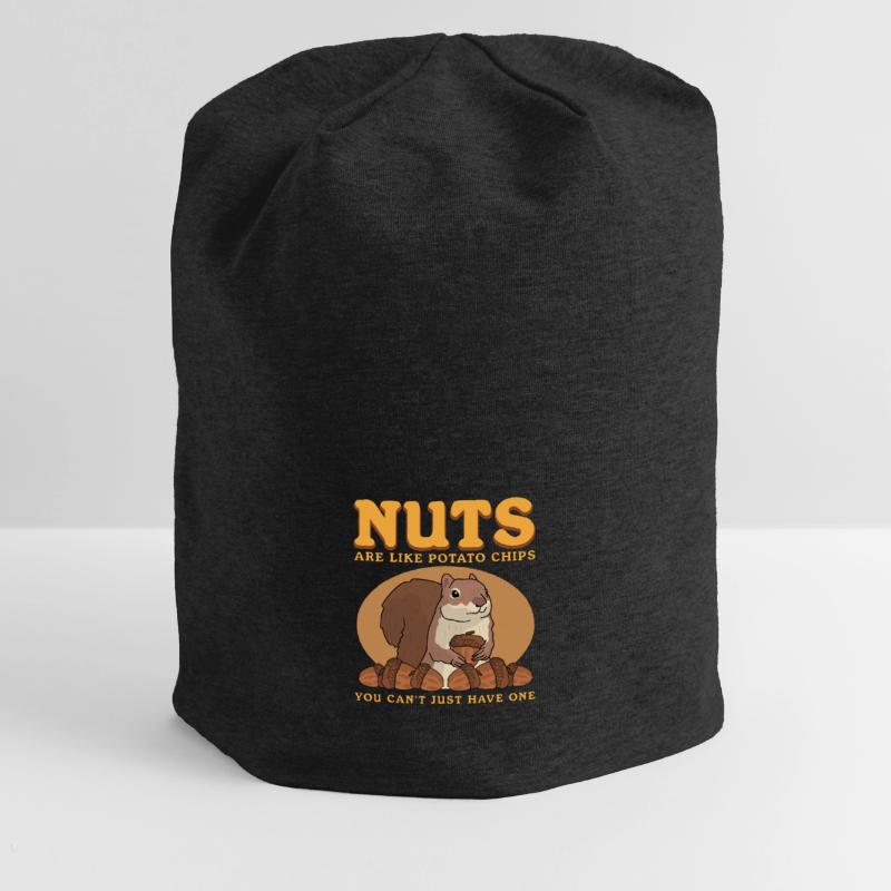 Süßes Eichhörnchen Grauhörnchen Hörnchen Geschenk Jersey-Beanie