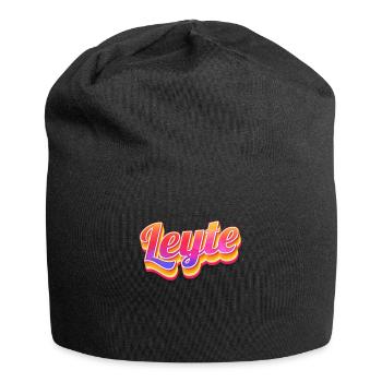 Vintage Philippines Urlaubsreise Asien Leyte - Jersey-Beanie - Schwarz - Vorne