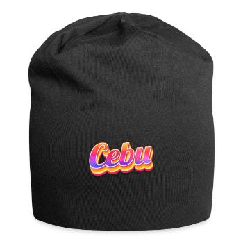 Vintage Philippines Holiday Asia Cebu - Bonnet en jersey - noir - Devant